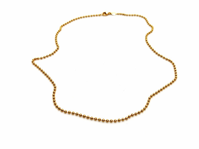 Collier Collier Boules Or jaune 58 Facettes 1292177CN