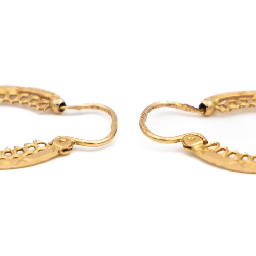 Boucles d'oreilles Boucles d'oreilles Créoles Or jaune 58 Facettes 2231990CN