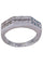 Bague 56.5 BAGUE MODERNE OR BLANC DIAMANTS 58 Facettes 078351