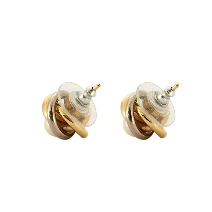 Boucles d'oreilles BOUCLES D'OREILLES TROIS ORS & PERLE 58 Facettes BO/230019