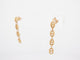 Collier parure collier + boucles d'oreilles maille grain de cafe or 18k 58 Facettes 258005