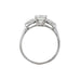 Bague 54 Bague diamant taille émeraude 1.50 cts. 58 Facettes 30785