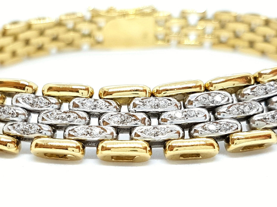Bracelet Bracelet Or jaune Diamant 58 Facettes 00197CN