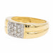 Bague 54 Bague Or jaune diamant 58 Facettes 2329030CN