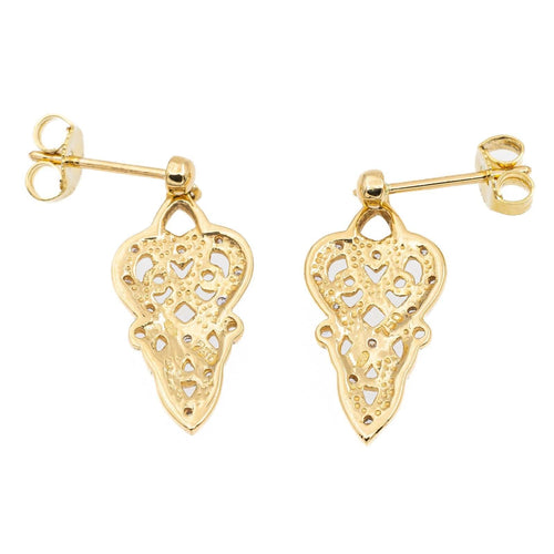 Boucles d'oreilles Boucles d'oreilles Or jaune Diamant 58 Facettes 1641815CN