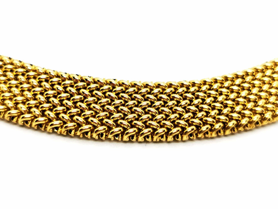 Collier Collier Maille polonaise Or jaune 58 Facettes 1346067CN