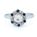 Bague 54 Bague Diamant, Saphir, Platine 58 Facettes 826F28F7DFB54661AFC946395CC3E036