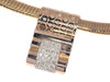 Van Cleef & Arpels Bracelet - Retro Ludo Hexagon Gold and Diamond Set 58 Facettes 19231-0279