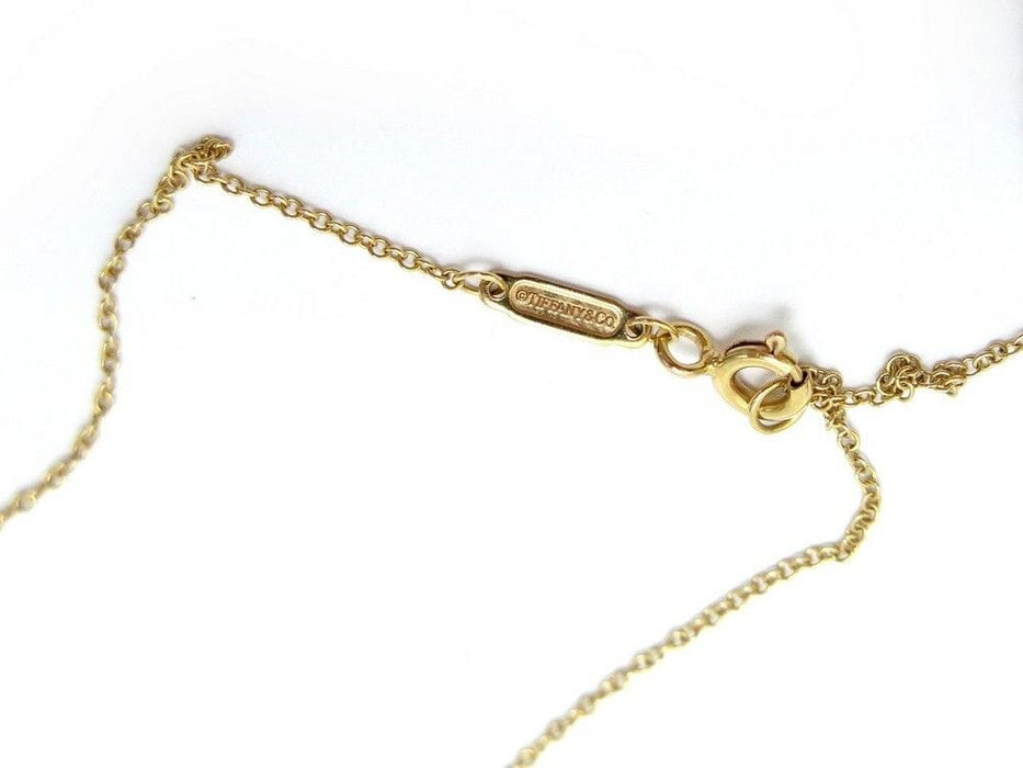 Collier collier TIFFANY & CO smile small en or jaune 18k 58 Facettes 256134