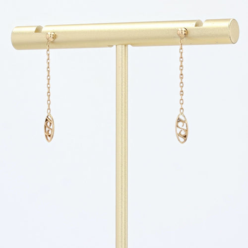 Boucles d'oreilles Pendants d'oreilles filigranes or jaune 58 Facettes 19-456M