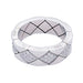 Ring 54 Chanel ring, “Matelassé”, white gold and diamonds. 58 Facettes 32644