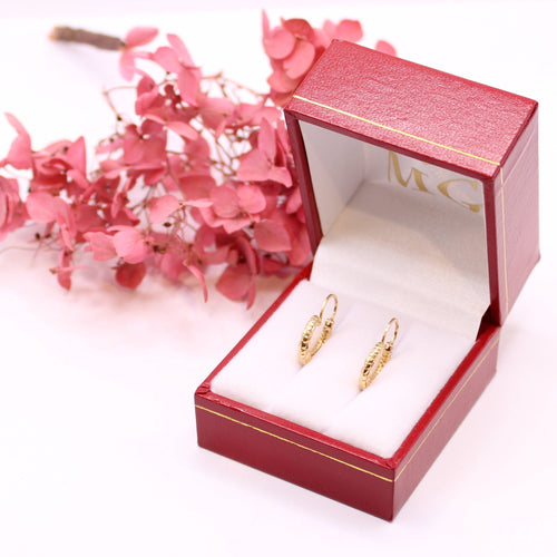 Boucles d'oreilles Créoles rondes en Or jaune 58 Facettes 6400MTR