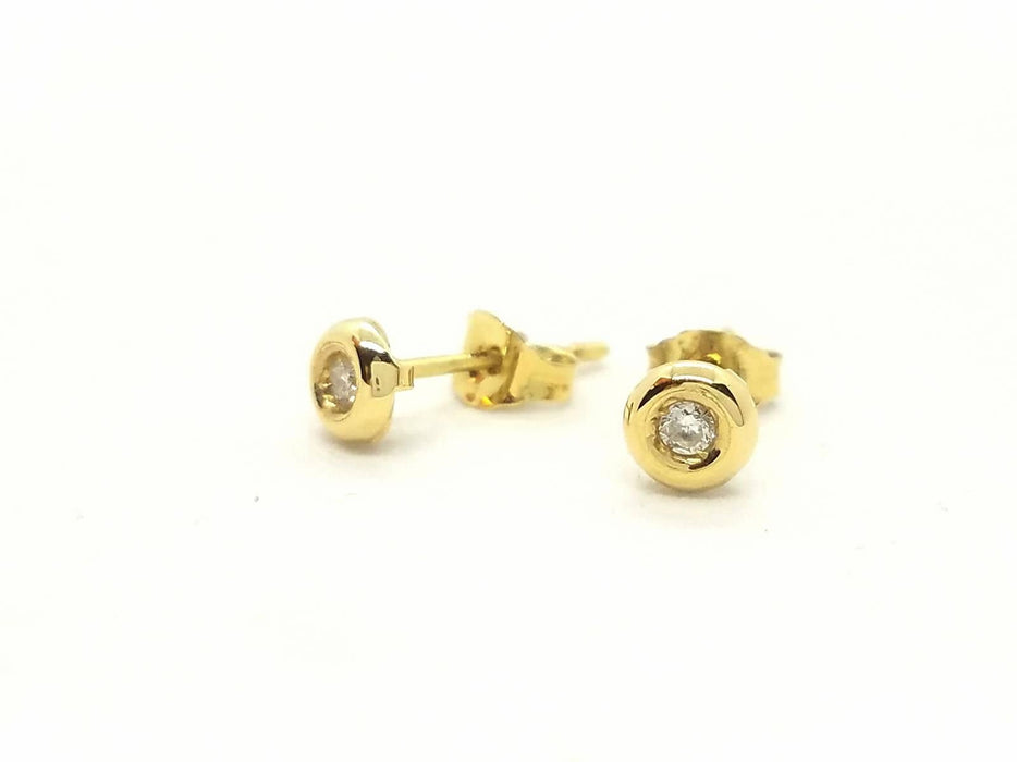 Boucles d'oreilles Boucles d'oreilles Or jaune Diamant 58 Facettes 579230RV