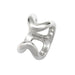 Ring 52 Hermès ring, “Osmose”, silver. 58 Facettes 30733