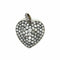 Pendentif Pendentif Coeur Diamant Or Argent 58 Facettes