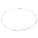 Collier Collier Or blanc Diamant 58 Facettes 2328938CN