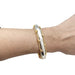 Bracelet A.Reza bracelet in white gold and yellow gold. 58 Facettes 30723