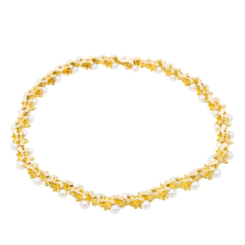 Collier Collier Or jaune Perle 58 Facettes 2041065CN