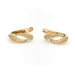 Earrings Leverback earrings Yellow gold 58 Facettes 1875623CN