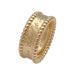 Ring 52 Van Cleef & Arpels ring, “Perlée signature”, pink gold. 58 Facettes 31245