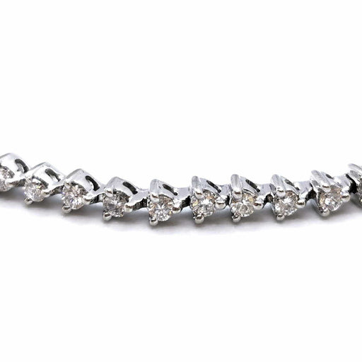 Bracelet Bracelet Ligne Or Blanc Diamant 58 Facettes 2034059CN