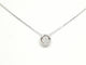 Collier Collier Or blanc Diamant 58 Facettes 579106RV