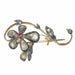 Brooch Flowering branch brooch, diamonds 58 Facettes 23031-0050