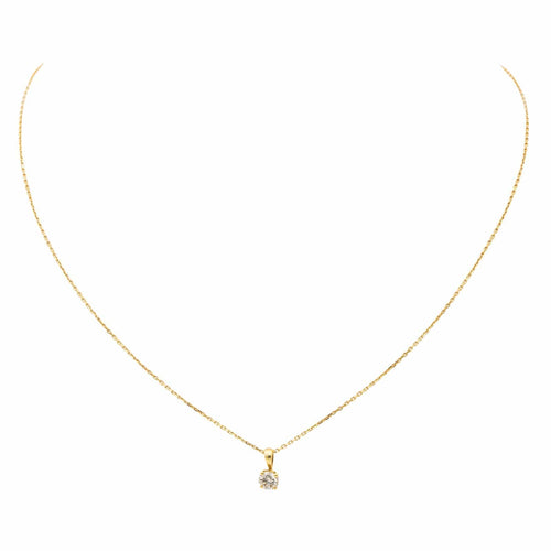 Collier Collier Chaîne + pendentif Or jaune Diamant 58 Facettes 578620CD