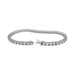 Bracelet Ligne tennis or blanc diamants. 58 Facettes 31289