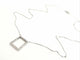 Collier Collier Graphique Or blanc Diamant 58 Facettes 579206RV