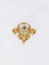 Broche Broche-Pendentif Art-Nouveau Or jaune Perles fines Diamants Grenat 58 Facettes J296