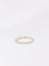 Bague Demi-Alliance américaine en or blanc et diamants 0,36 ct 58 Facettes J76