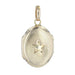 Yellow gold opening medallion pendant 58 Facettes 21-594A