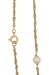 Necklace TWISTED MESH PEARL NECKLACE 58 Facettes 055211