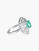 Bague 52 Bague Emeraude et Diamants 58 Facettes