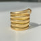 Bague 53 Bague Serpent enroulé or jaune 58 Facettes
