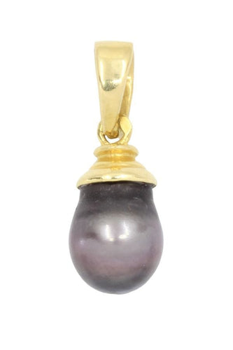 Pendentif PENDENTIF PERLE NOIRE 58 Facettes 053321