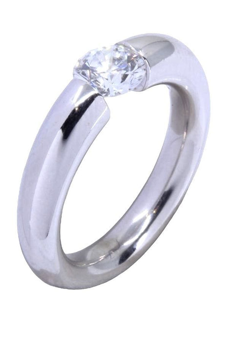 Bague 53 NIESSING - SOLITAIRE "SPANRING" 58 Facettes 062251