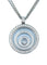 Collier CHOPARD. Pendentif Happy Spirit Or Blanc Diamants 58 Facettes