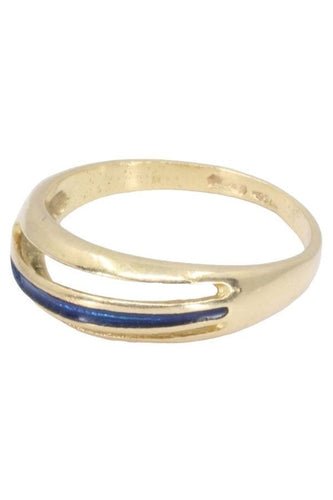 Bague 54 BAGUE MODERNE ÉMAIL 58 Facettes 076001