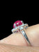 Bague Bague Rubis Cabochon Diamants 58 Facettes 7578 A