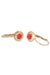 OLD CORAL SLEEPING EARRINGS 58 Facettes 074301