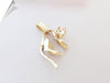 Panther pendant unisex diamonds, yellow gold 58 Facettes AA 1545