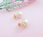Earrings Flower Pearl & Diamond Earrings 58 Facettes AA 1580