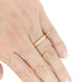 Ring 48 Boucheron ring, “Quatre Radiant Edition Grosgrain”, two golds and diamonds. 58 Facettes 32043