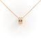 Collier Collier Or rose Diamant 58 Facettes 1680614CN