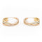 Boucles d'oreilles Boucles d'oreilles Créoles Or jaune 58 Facettes 2217582CN
