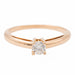 Ring 48.5 Mauboussin Solitaire Ring Pink Gold Diamond 58 Facettes 2513749CN
