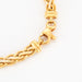 Bracelet 2 gold braided mesh bracelet 58 Facettes EL11