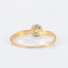 Bague 51.5 Solitaire or jaune, platine et diamant 58 Facettes P3L10